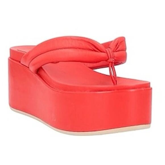UNLACE Toe Strap Sandals In Red Size Euro 40 / US 10 New in Box MSRP $317 - Picture 3 of 15